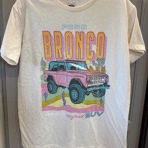 Vintage style Bronco, Ford Brand t-shirt, M